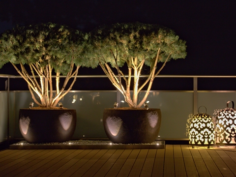 Terrasse Lichtobjekte