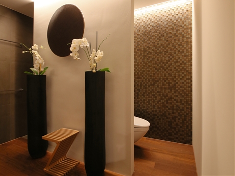 Dusche LEDschiene linear