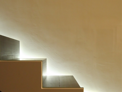 Gang Hinterleuchtung Treppe